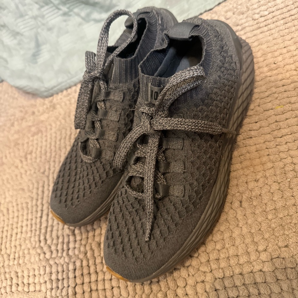 NOBULL Gray Knit Athletic Shoes